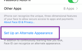 Set Up an Alternate Appearance